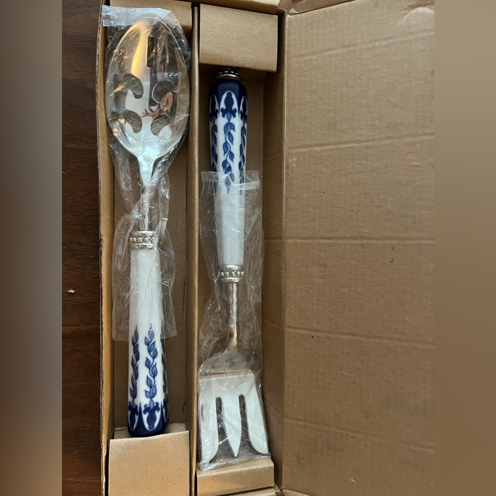 Bombay salad serving utensils